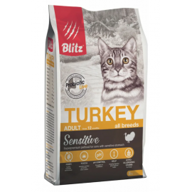 Blitz sensetiv turkey adult cat  all breeds
